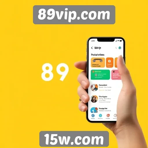 Experiência do usuário em dispositivos móveis no 89vip.com